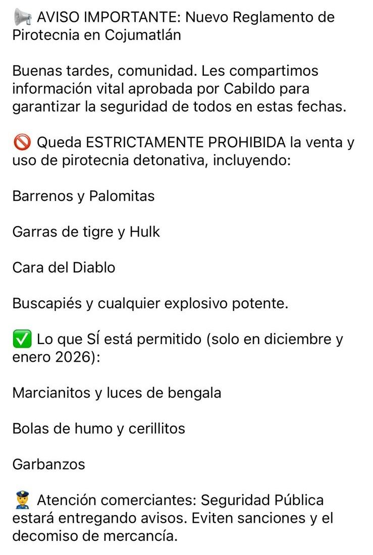 Reglamento de Pirotecnia