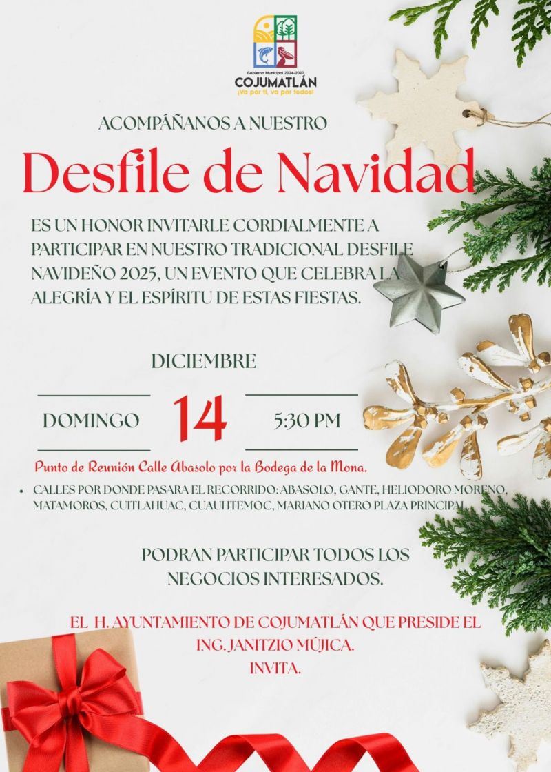 DESFILE NAVIDEÑO